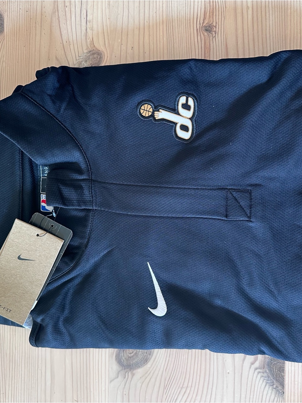 Nike Navy Washington Wizards NBA DC Pullover longsleeve Jacket
